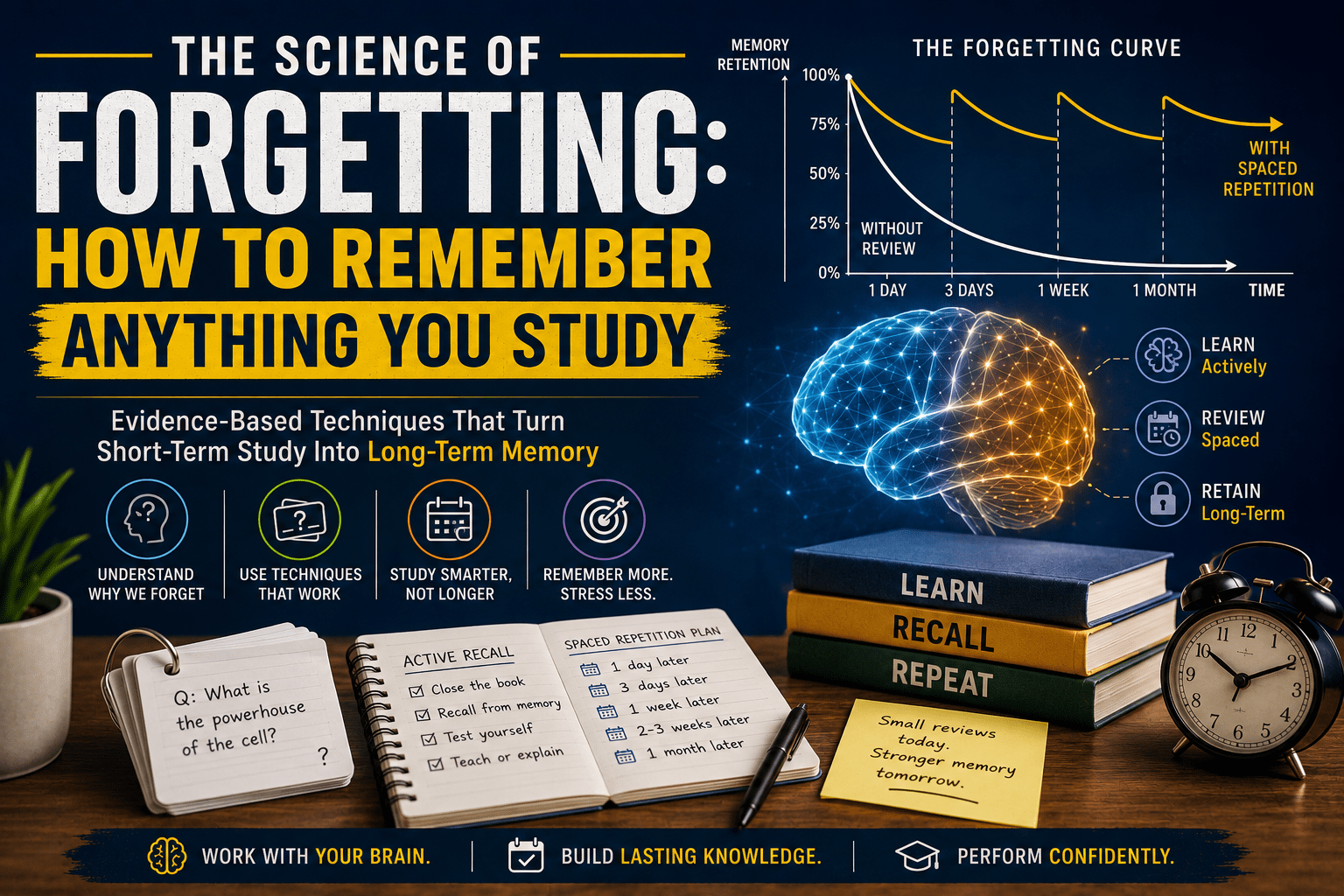 The Science of Forgetting How to Remember Anything You Study
