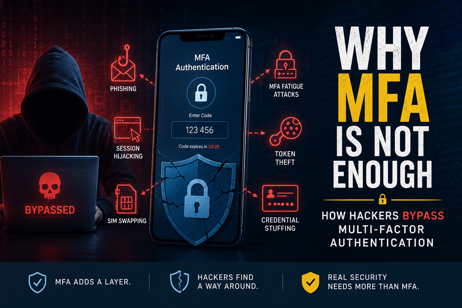 How hackers bypass MFA through phishing and social engineering