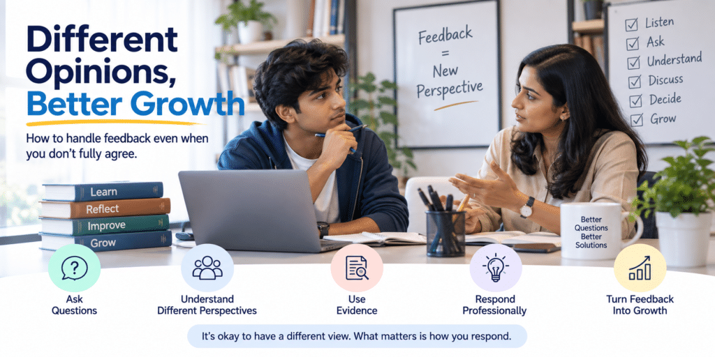 disagree with feedback