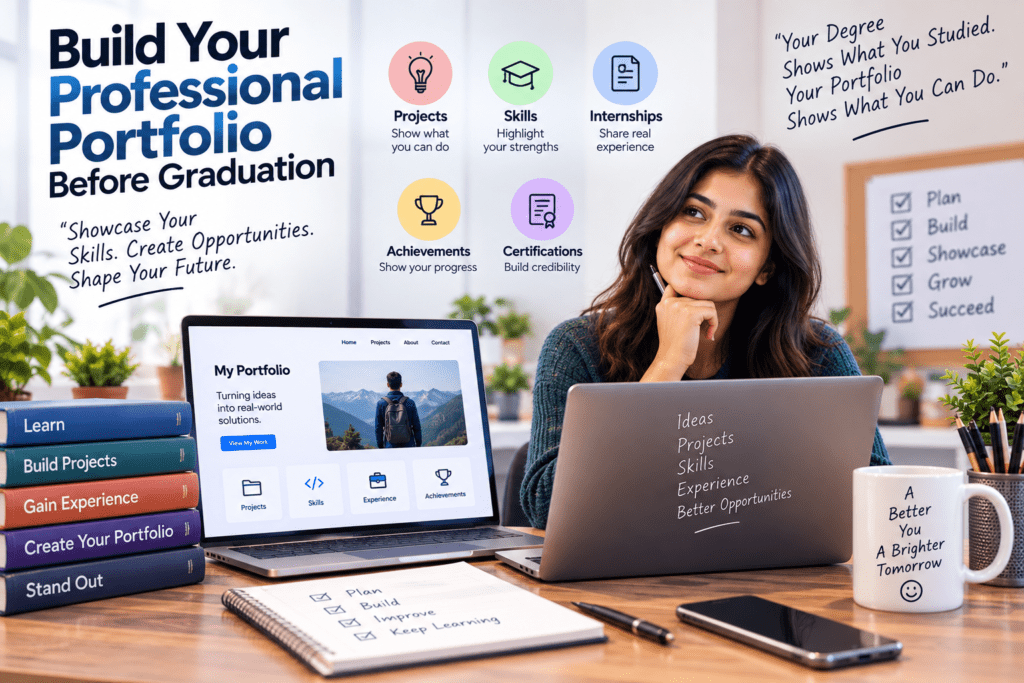 professional portfolio for students