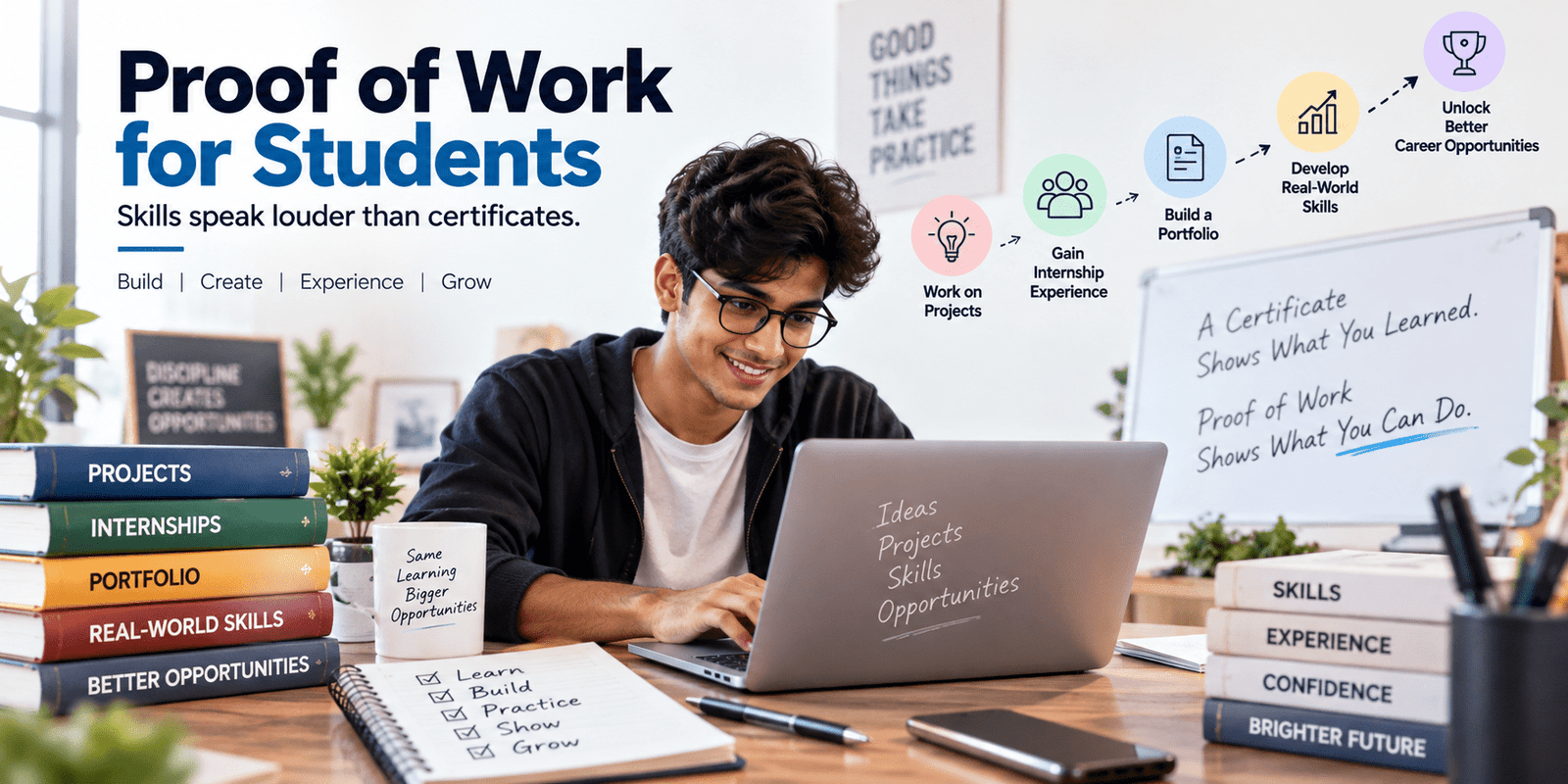 proof of work for students