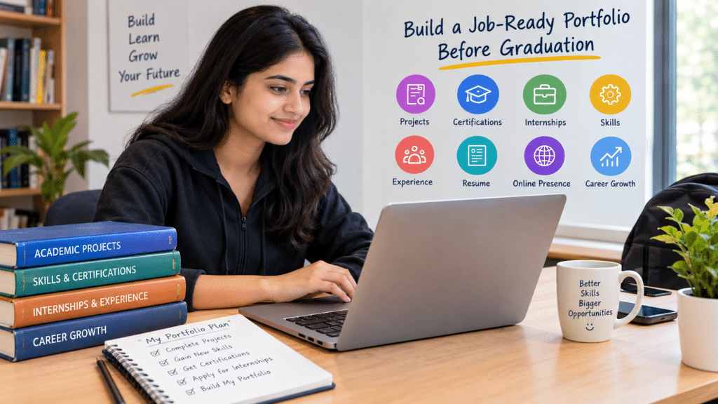 How to build a job-ready portfolio with student projects and practical skills